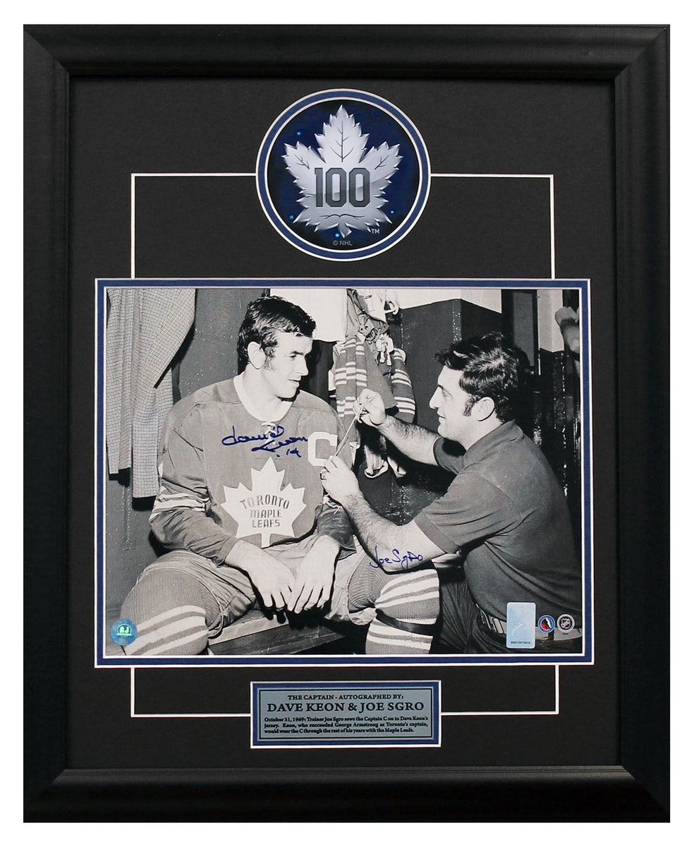 Felix Potvin Toronto Maple Leafs Signed 20x24 Number Frame
