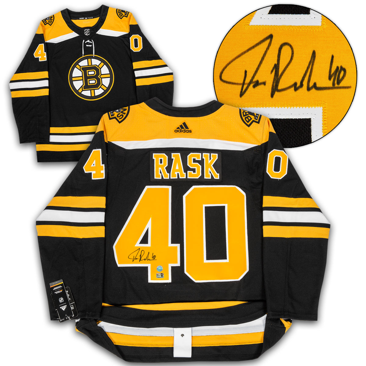 rask bruins jersey