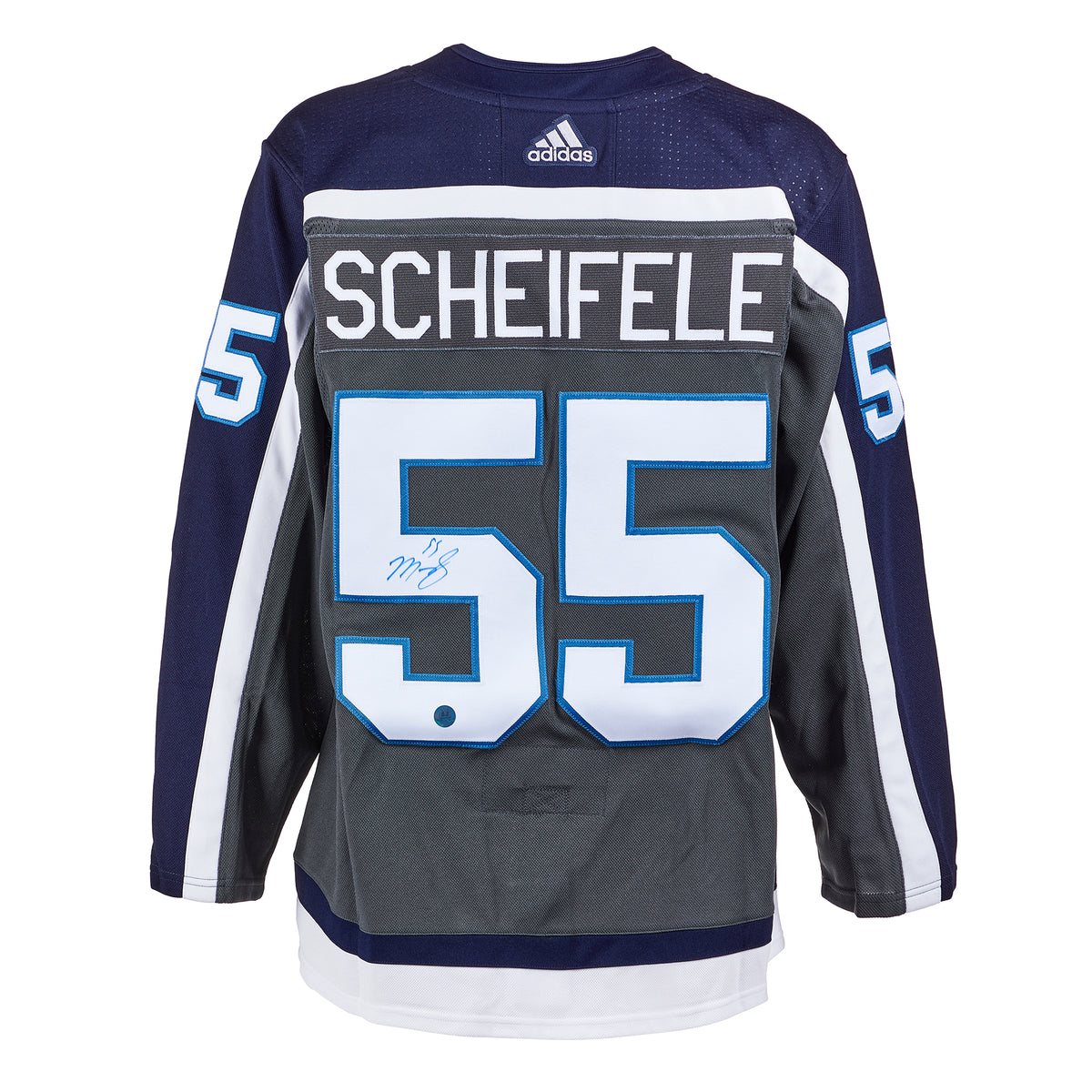 Mark Scheifele Winnipeg Jets Signed Aviator Adidas Jersey