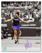 AJ Sports | Bianca Andreescu Signed 2019 US Open Tennis Match Point Spotlight 8x10 Photo