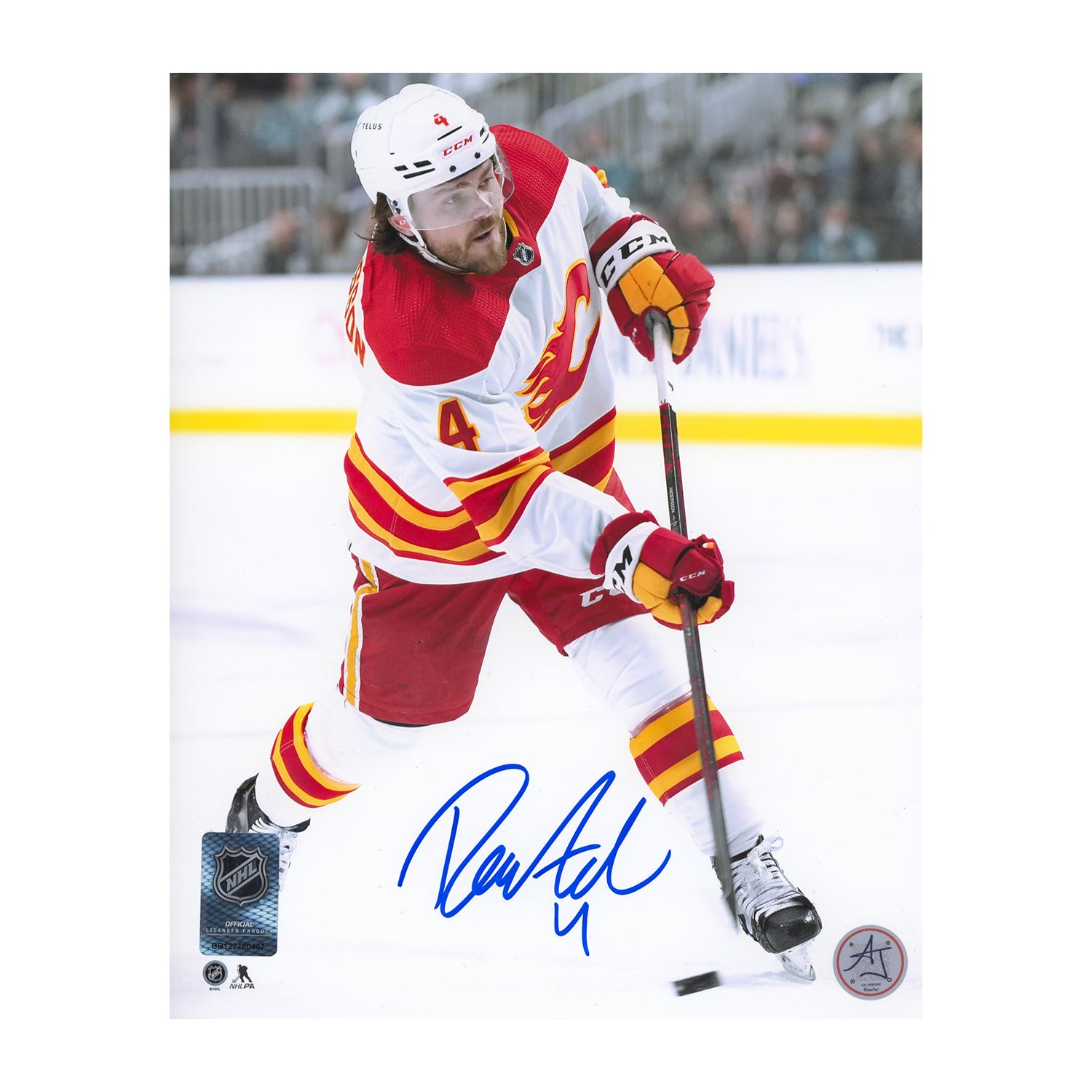 AJ Sports | Rasmus Andersson Signed Calgary Flames 8x10 Photo