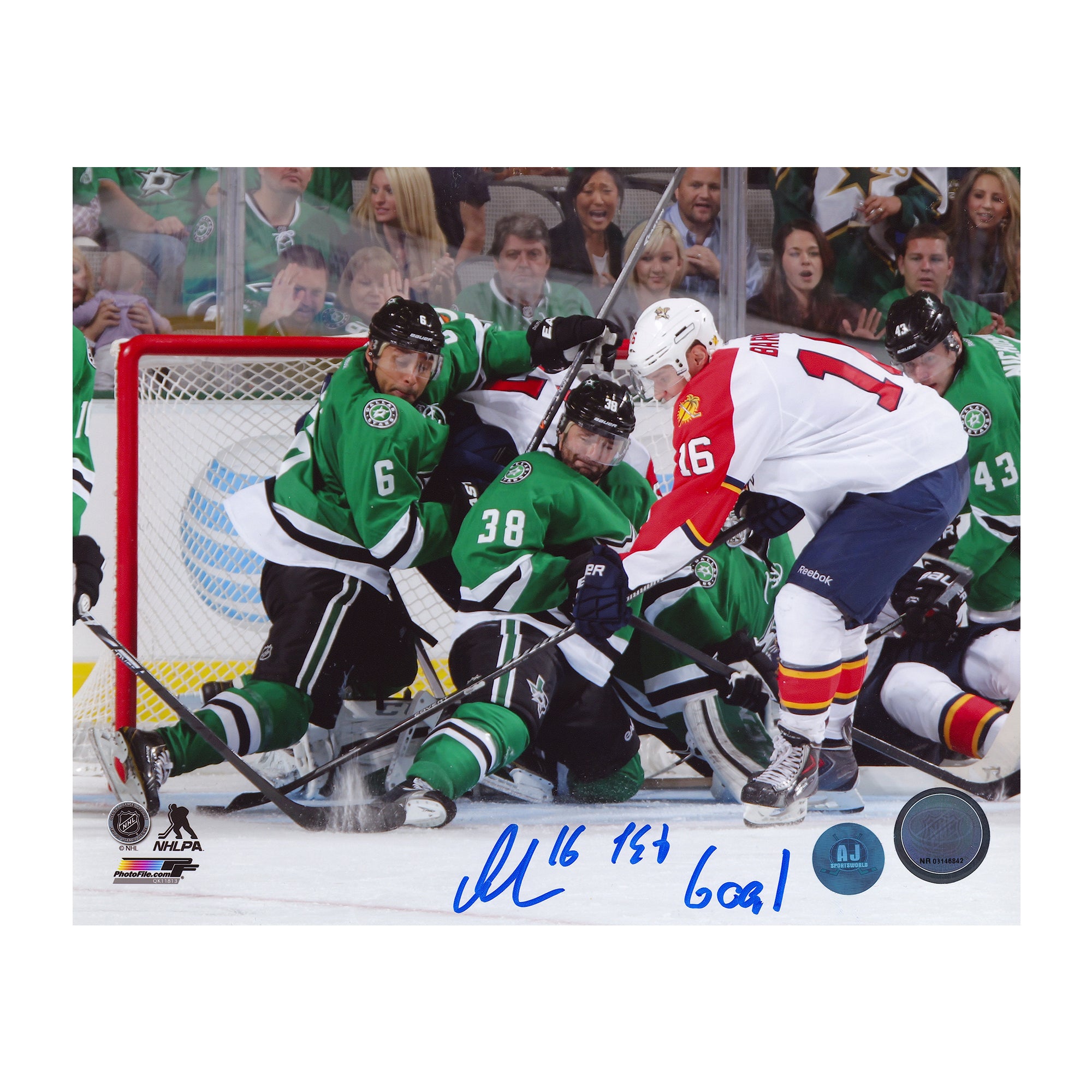 AJ Sports | Aleksander Barkov Signed Florida Panthers 8x10 Photo