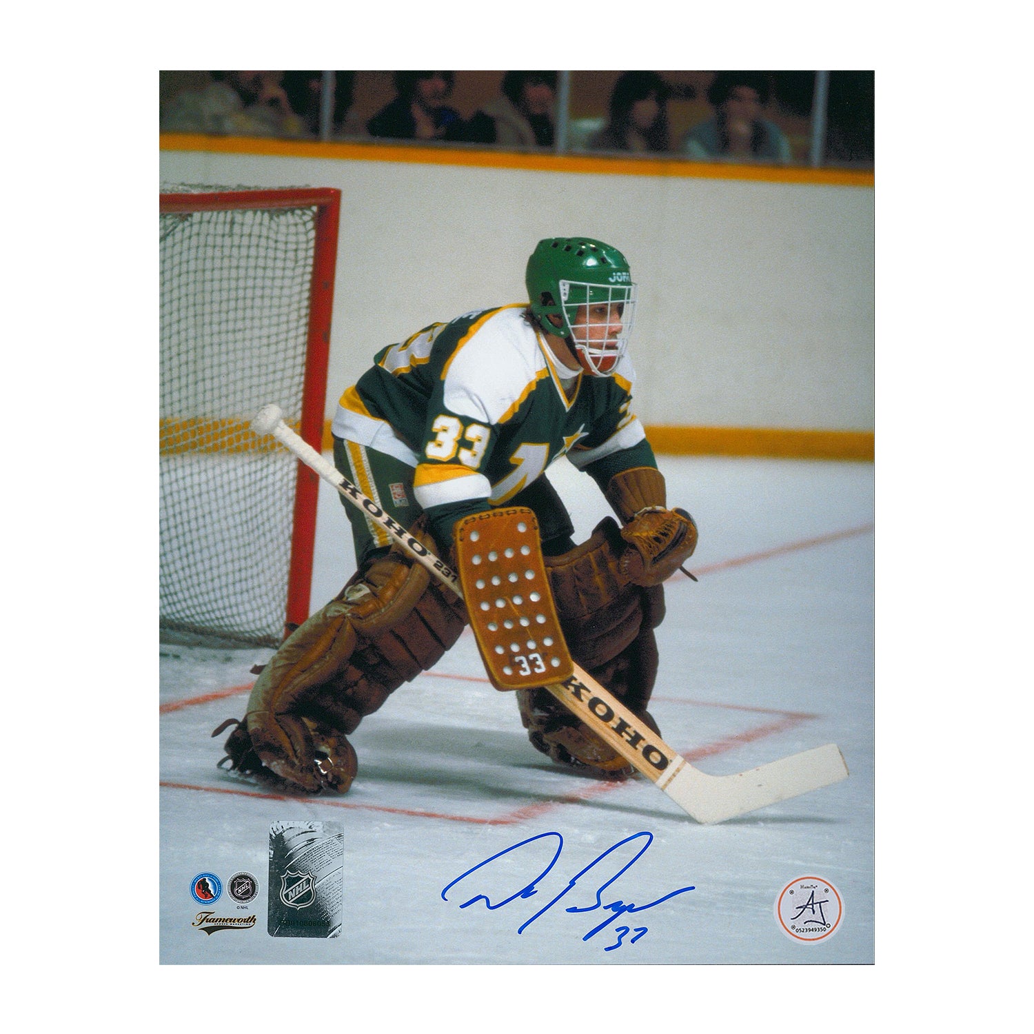 AJ Sports | Don Beaupre Minnesota North Stars Autographed Goalie 8x10 Photo