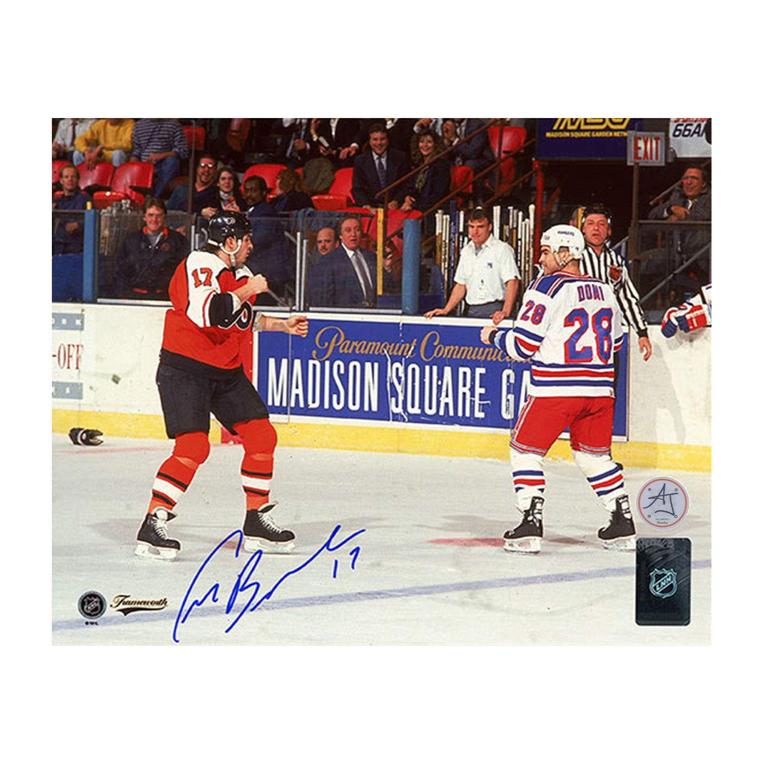 AJ Sports | Craig Berube Signed Philadelphia Flyers 8x10 Photo