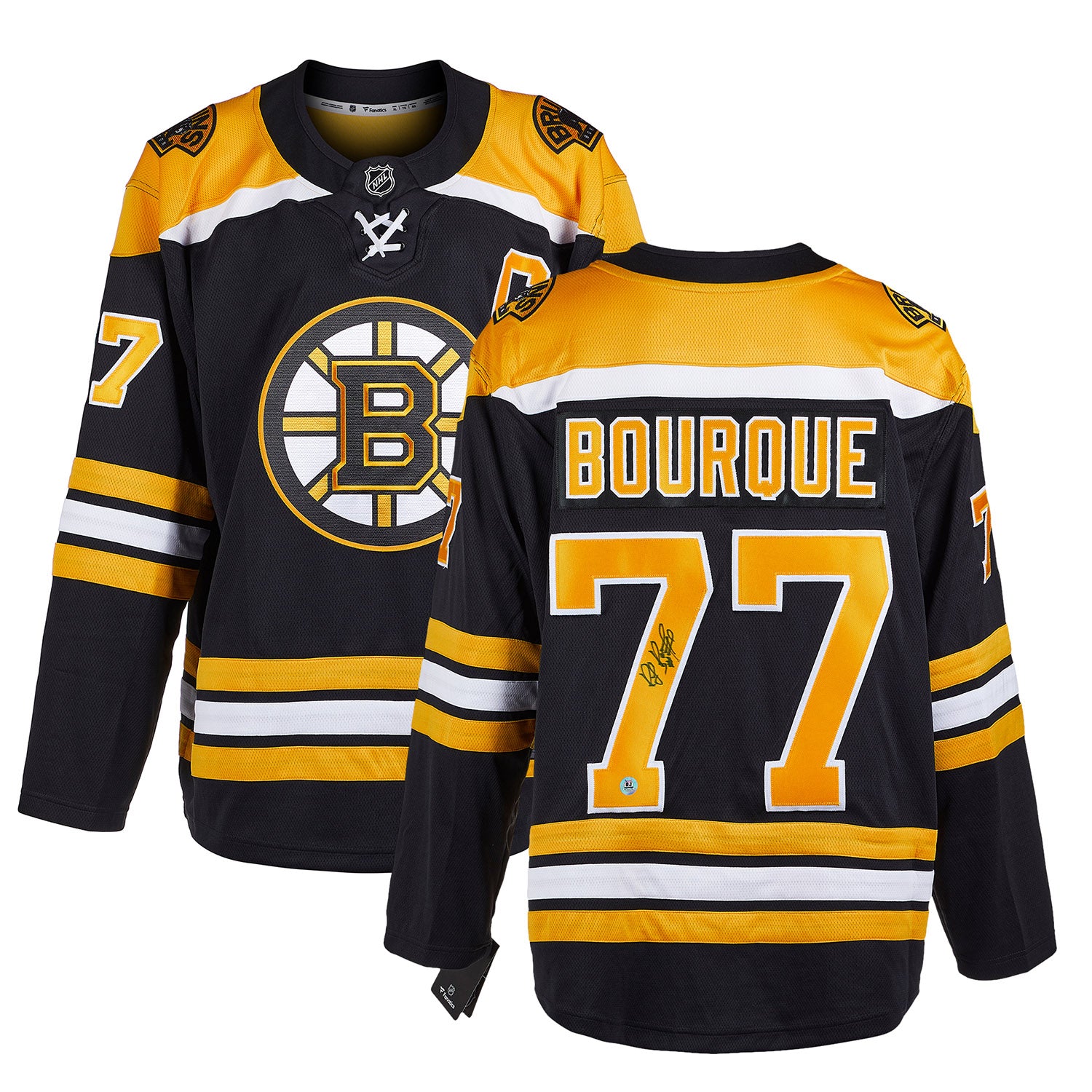 AJ Sports  Ray Bourque Boston Bruins Autographed Fanatics Jersey