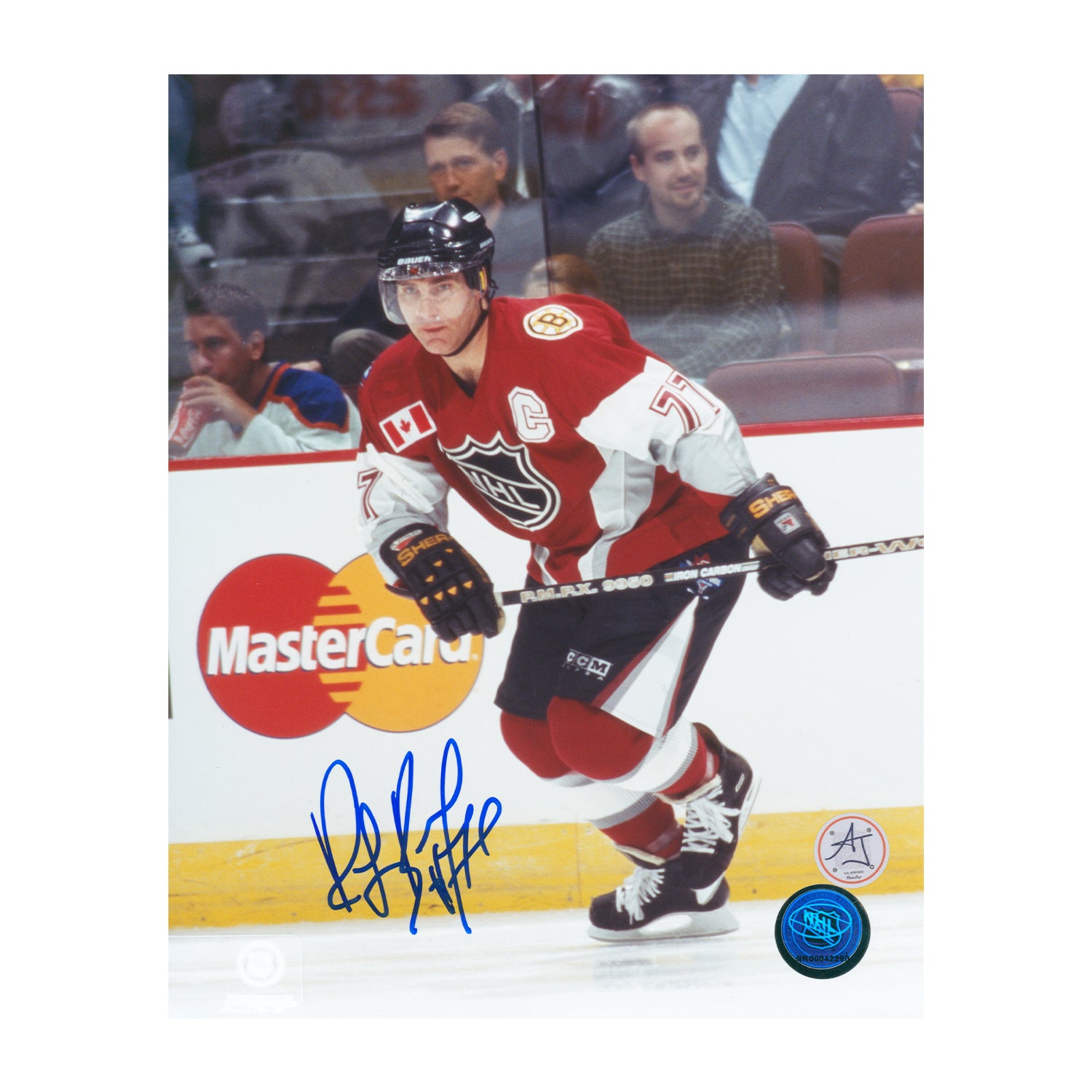 AJ Sports | Ray Bourque Autographed NHL All-Star Game Action 8x10 Photo