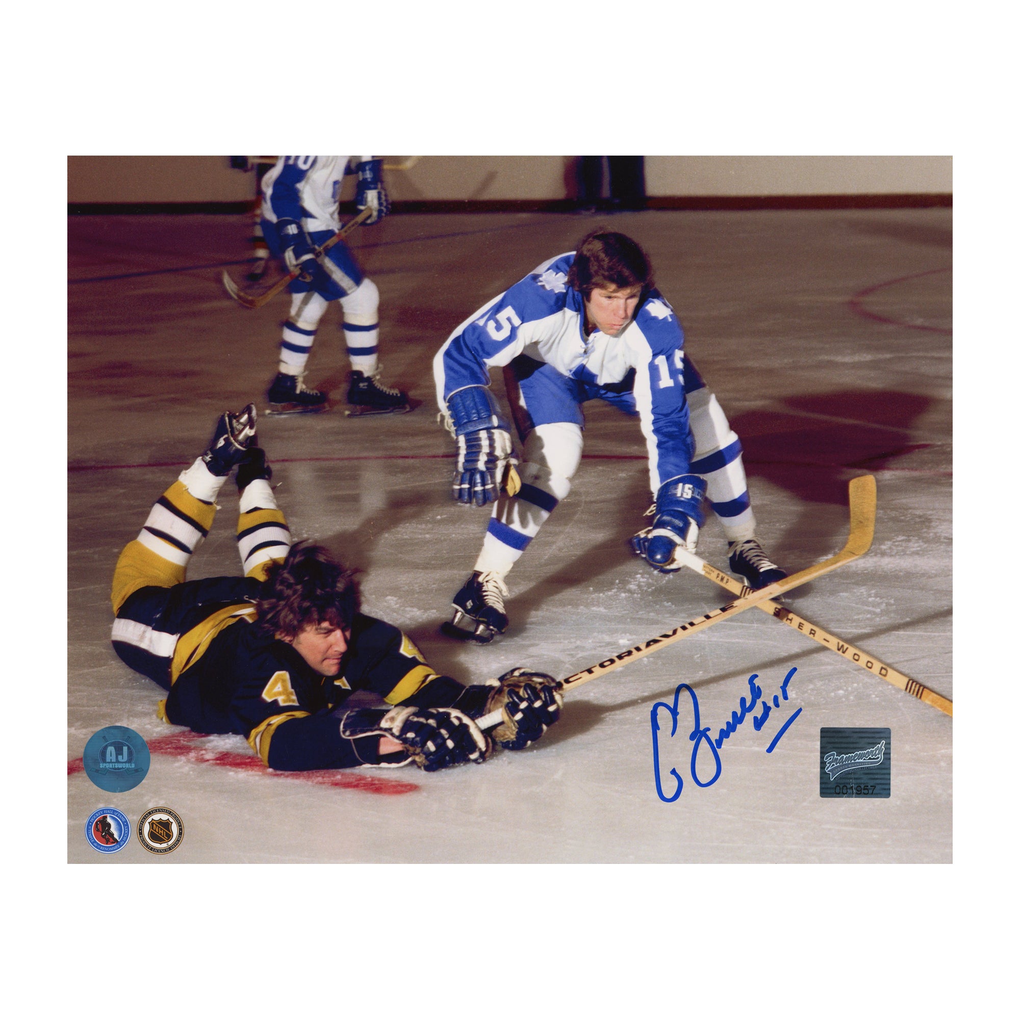 AJ Sports | Pat Boutette Signed Toronto Maple Leafs 8x10 Photo