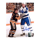 AJ Sports | Pat Boutette Autographed Pittsburgh Penguins 8x10 Photo