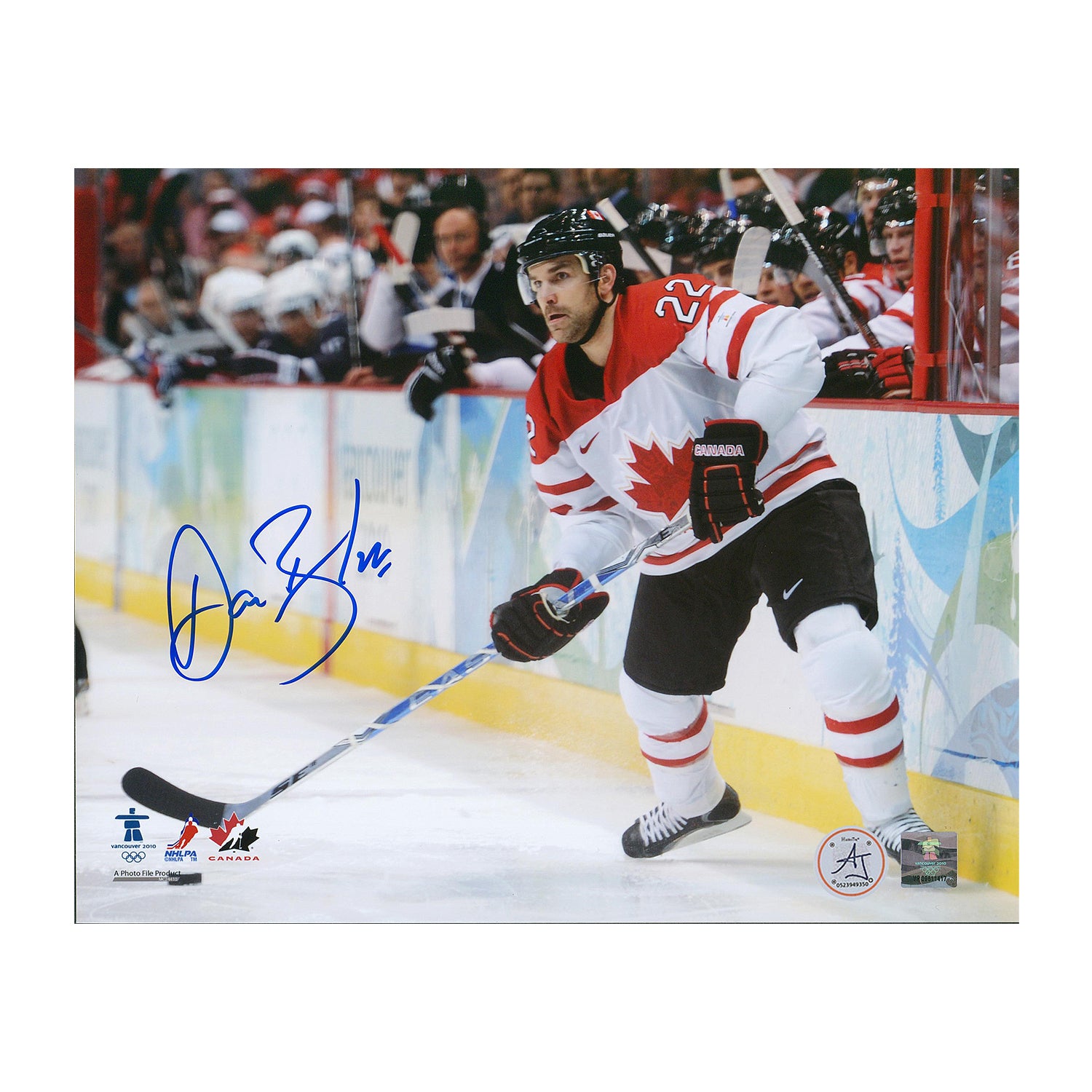 AJ Sports | Dan Boyle Signed Team Canada 8x10 Photo