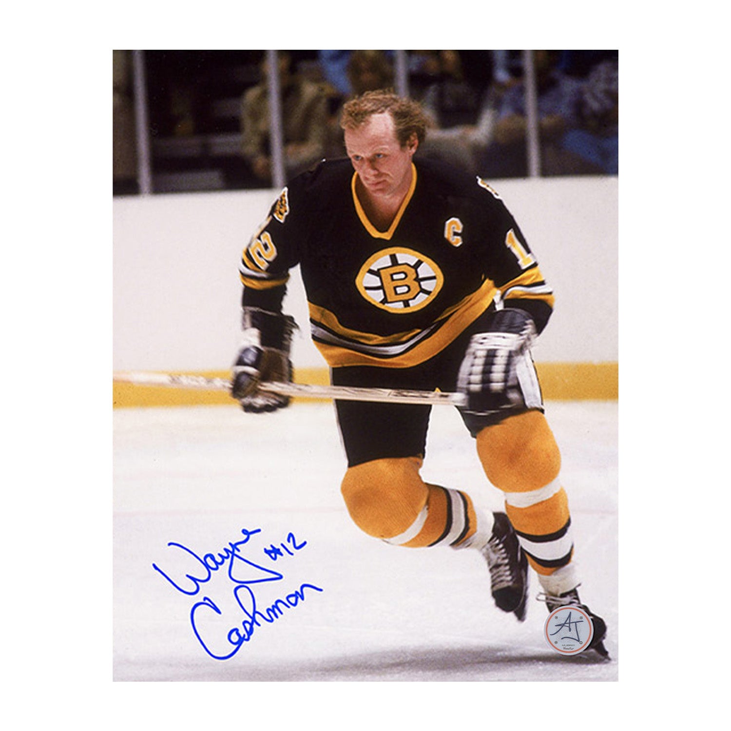 AJ Sports | Wayne Cashman Autographed Boston Bruins 8x10 Photo