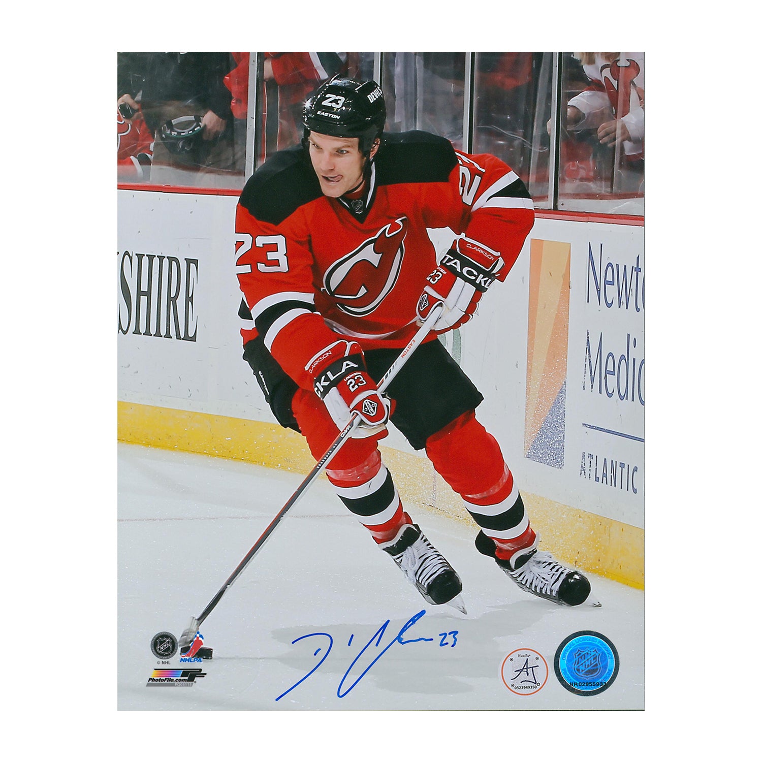 AJ Sports | David Clarkson Autographed New Jersey Devils 8x10 Photo