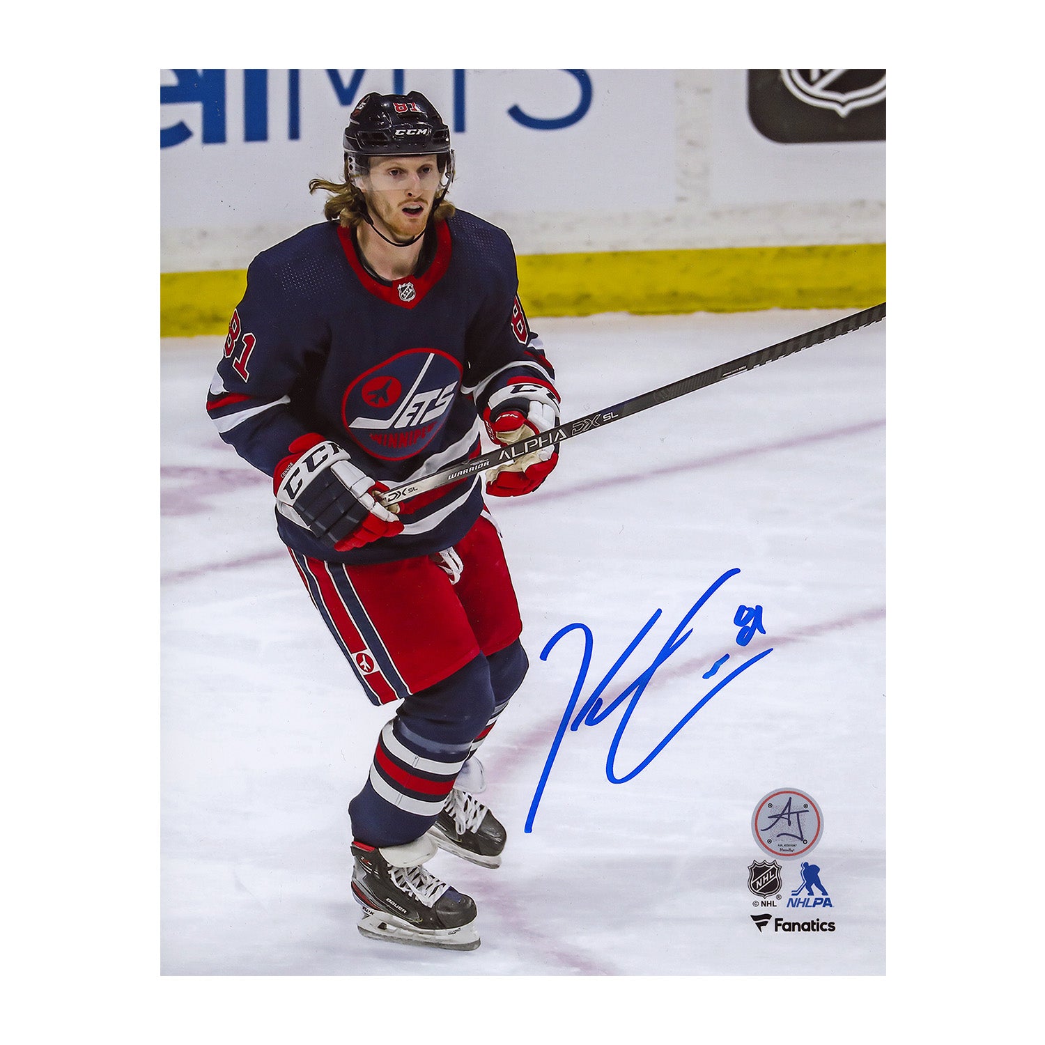 AJ Sports | Kyle Connor Signed Winnipeg Jets Game Action 8x10 Photo