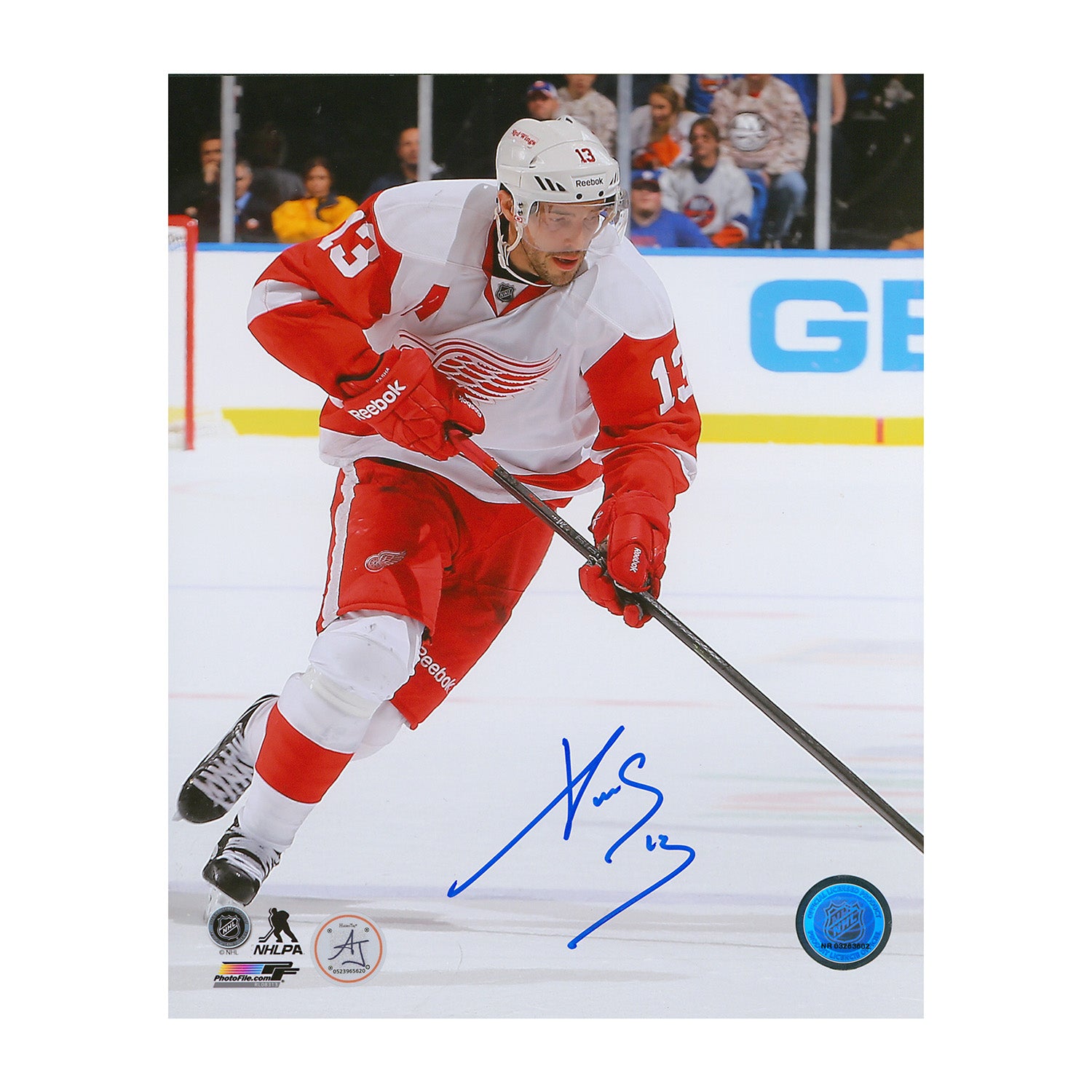 Signed 2024 Hossa and Datsyuk photo