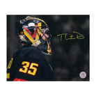 AJ Sports | Thatcher Demko Signed Vancouver Canucks Goalie Mask Profile 8x10 Photo