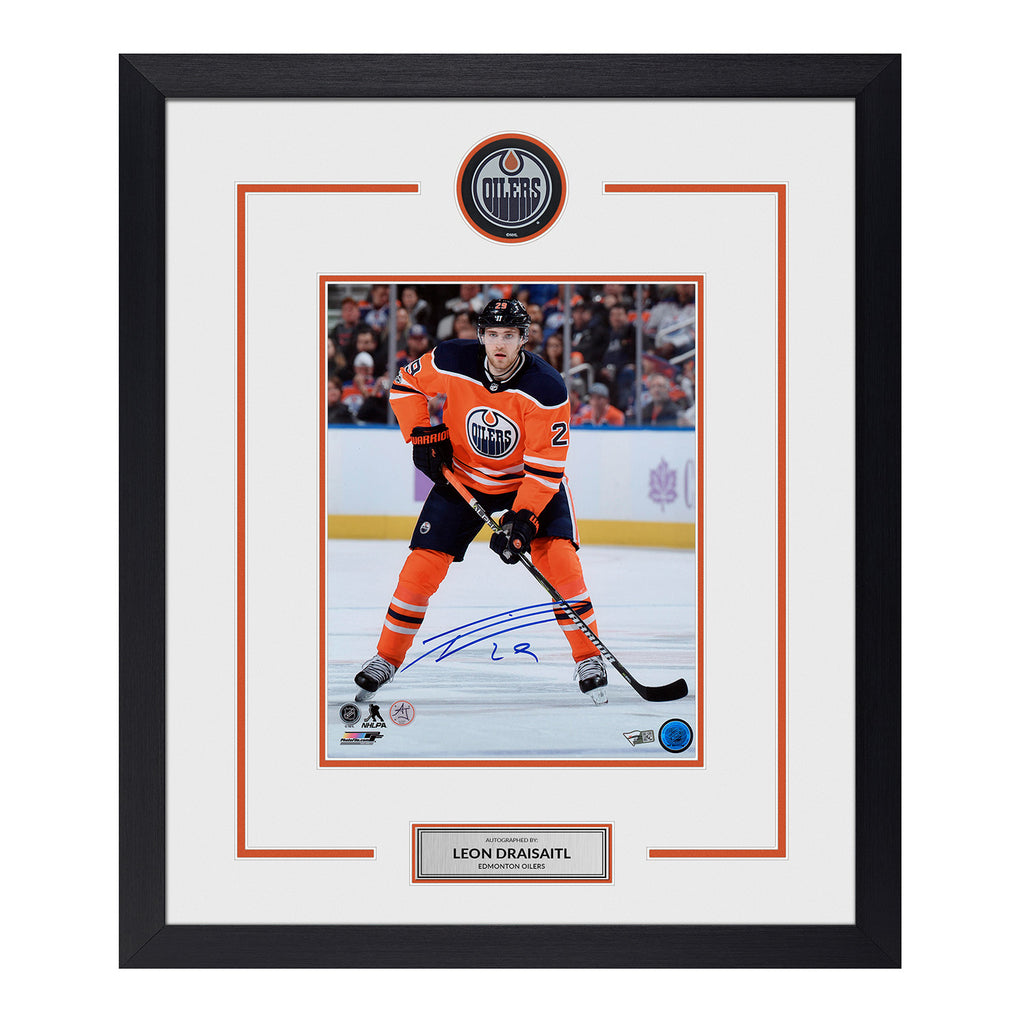 Leon Draisaitl Signed Framed Oilers 11x14 Spotlight Photo Fanatics – Sports  Integrity