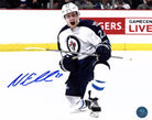 AJ Sports | Nikolaj Ehlers Autographed Winnipeg Jets Goal Celebration 8x10 Photo