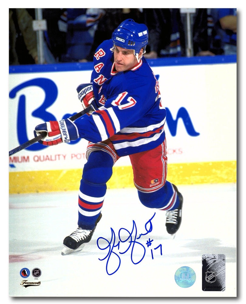 AJ Sports | Greg Gilbert Autographed New York Rangers 8x10 Photo