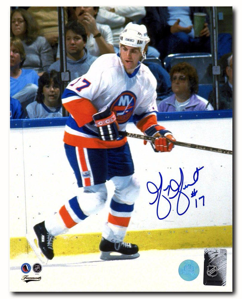 AJ Sports | Greg Gilbert Autographed New York Islanders 8x10 Photo