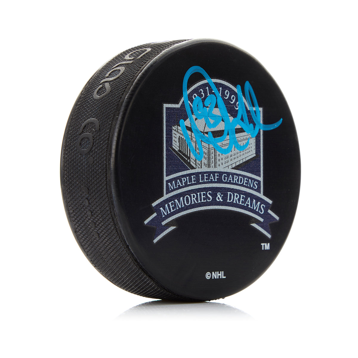 AJ Sports | Doug Gilmour Signed Maple Leaf Gardens Memories & Dreams Puck