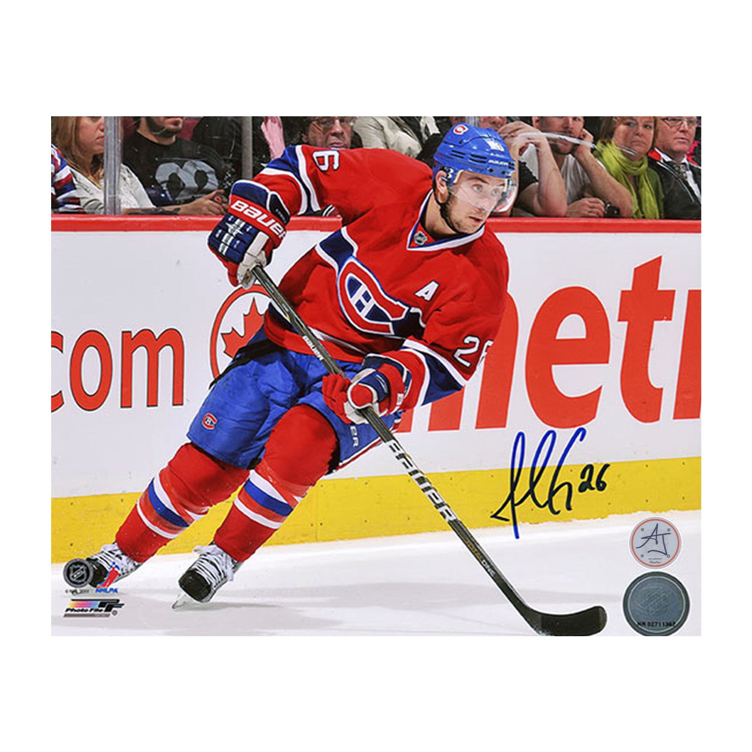 AJ Sports | Josh Gorges Signed Montreal Canadiens 8x10 Photo