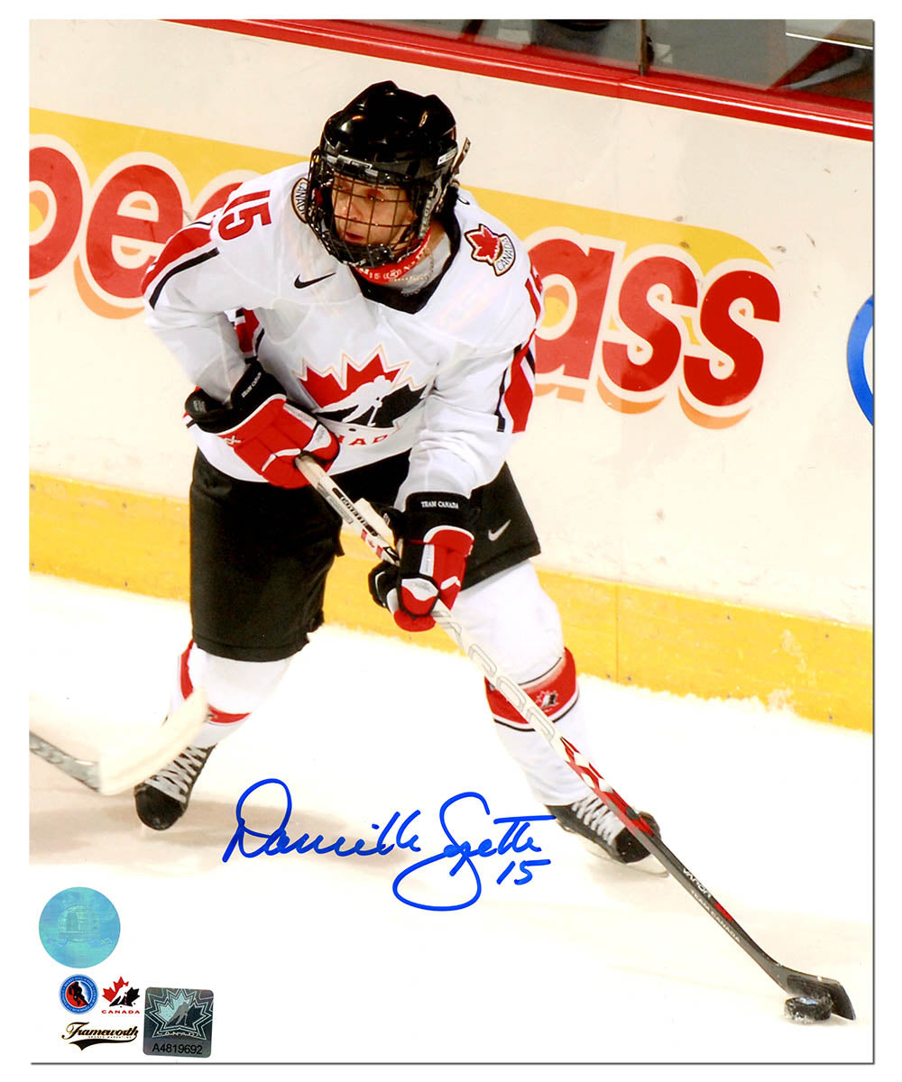 AJ Sports | Danielle Goyette Autographed Team Canada 8x10 Photo