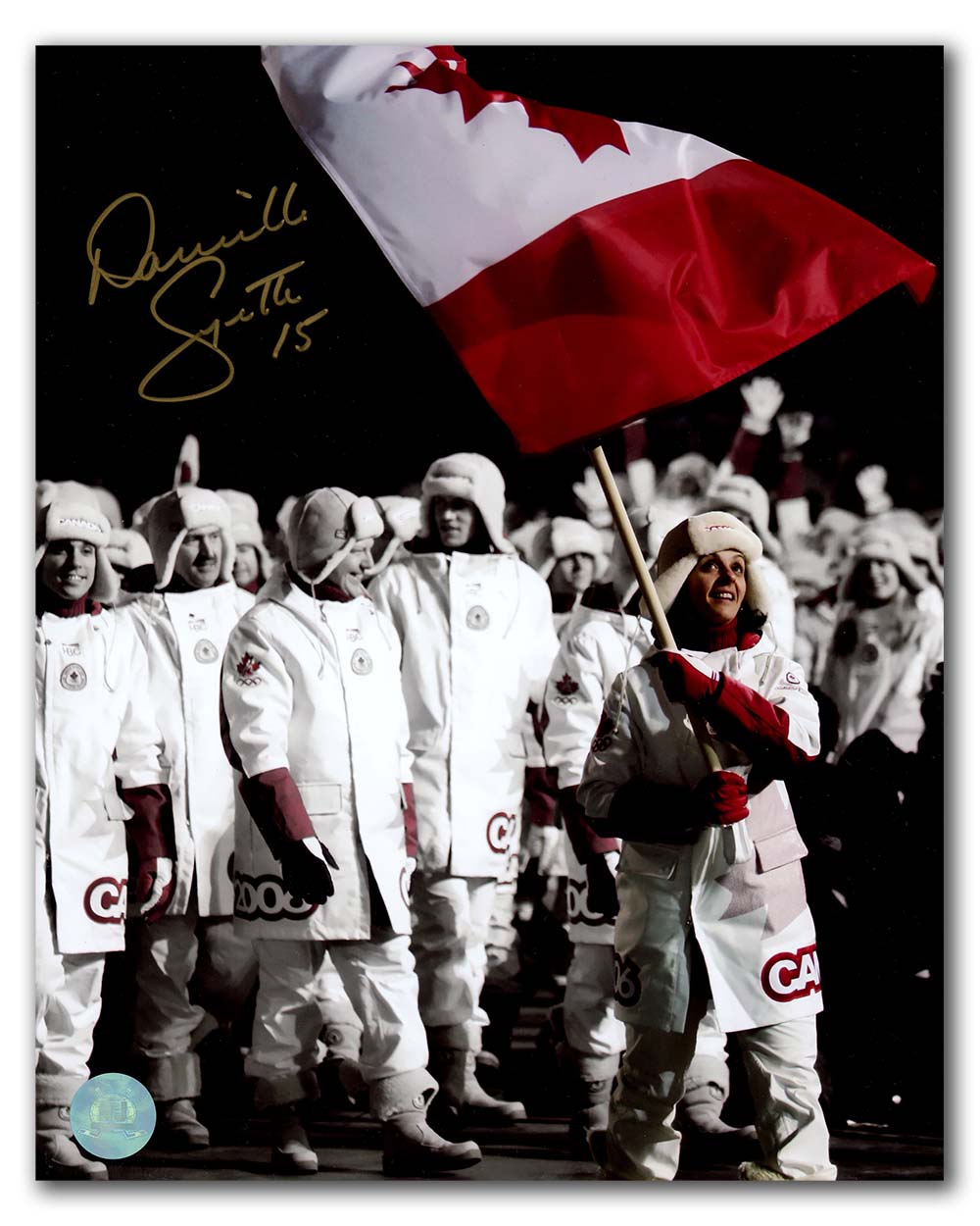 AJ Sports | Danielle Goyette Signed Team Canada 8x10 Photo