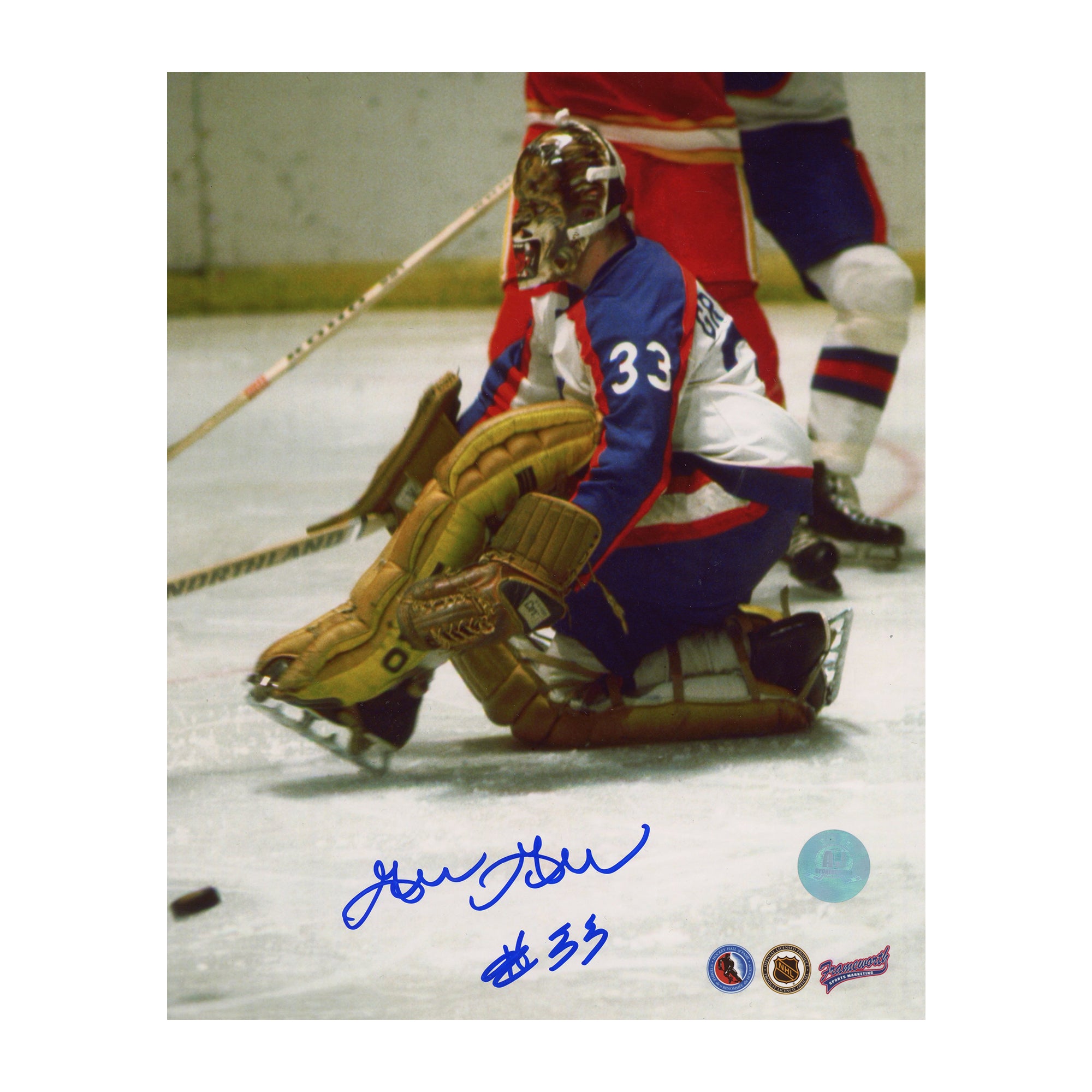 AJ Sports | Gilles Gratton Signed New York Rangers 8x10 Photo