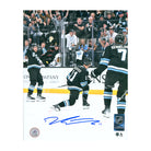 AJ Sports | Dylan Guenther Signed Utah Hockey Club Franchise 1st Goal 8x10 Photo