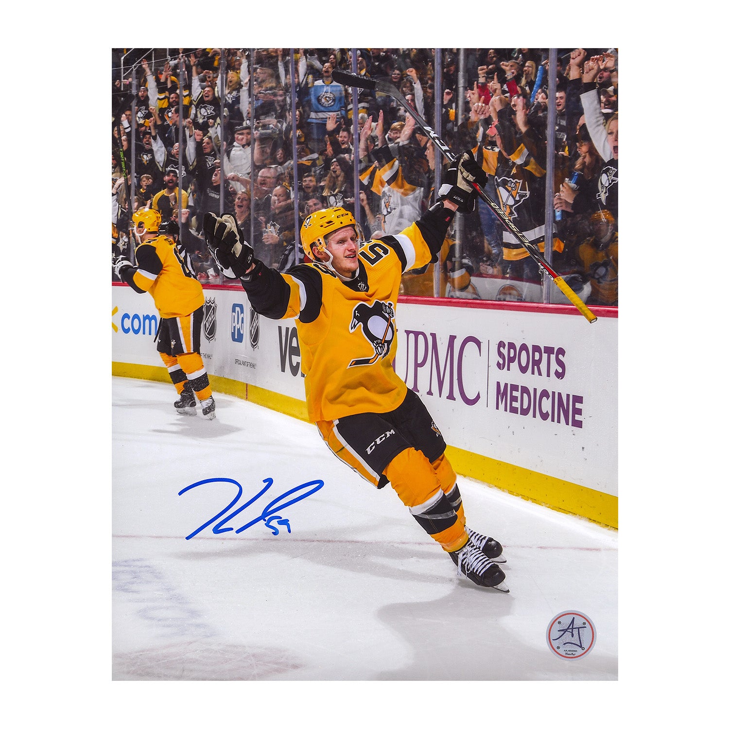 AJ Sports | Jake Guentzel Signed Pittsburgh Penguins 8x10 Photo