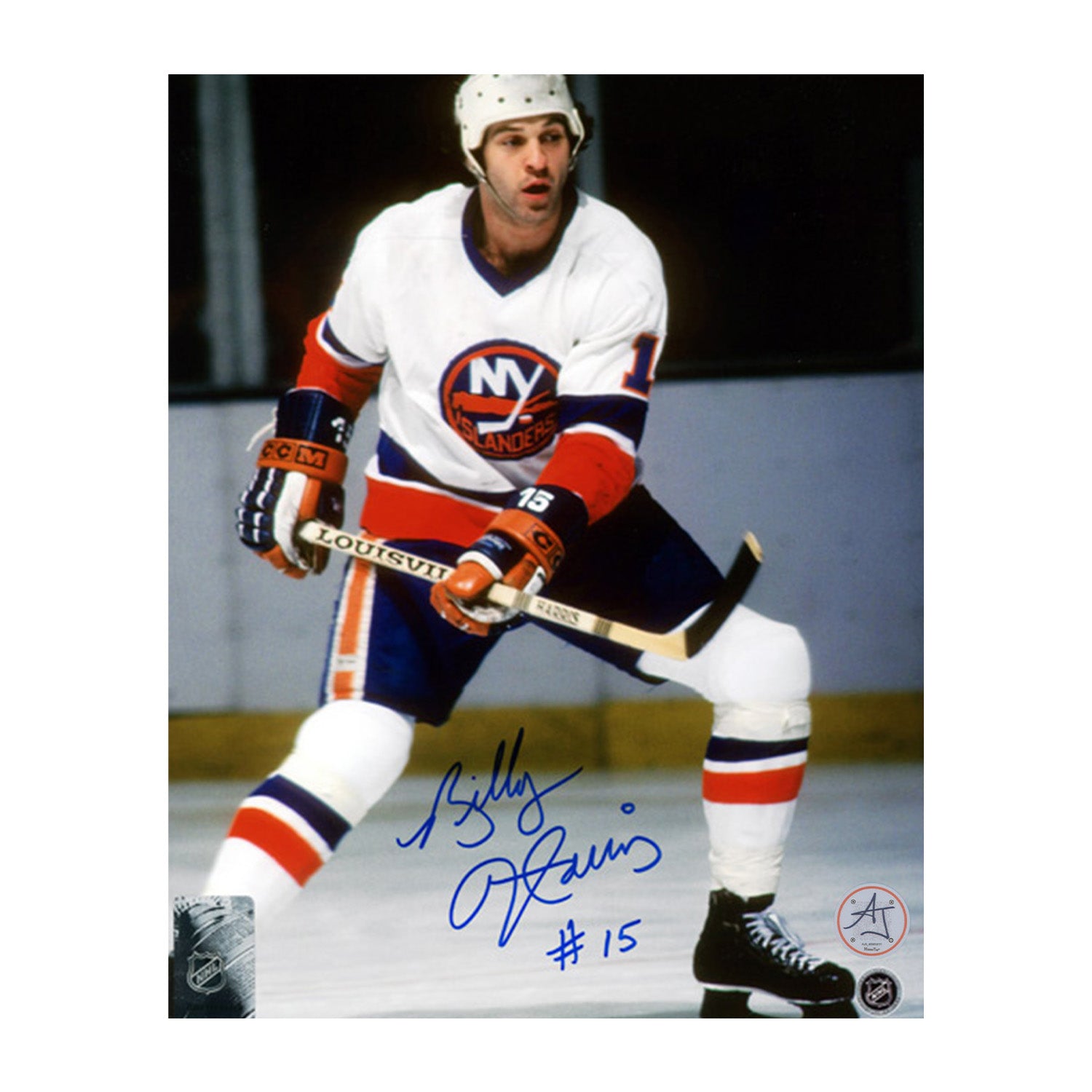 AJ Sports | Billy Harris Autographed New York Islanders 8x10 Photo