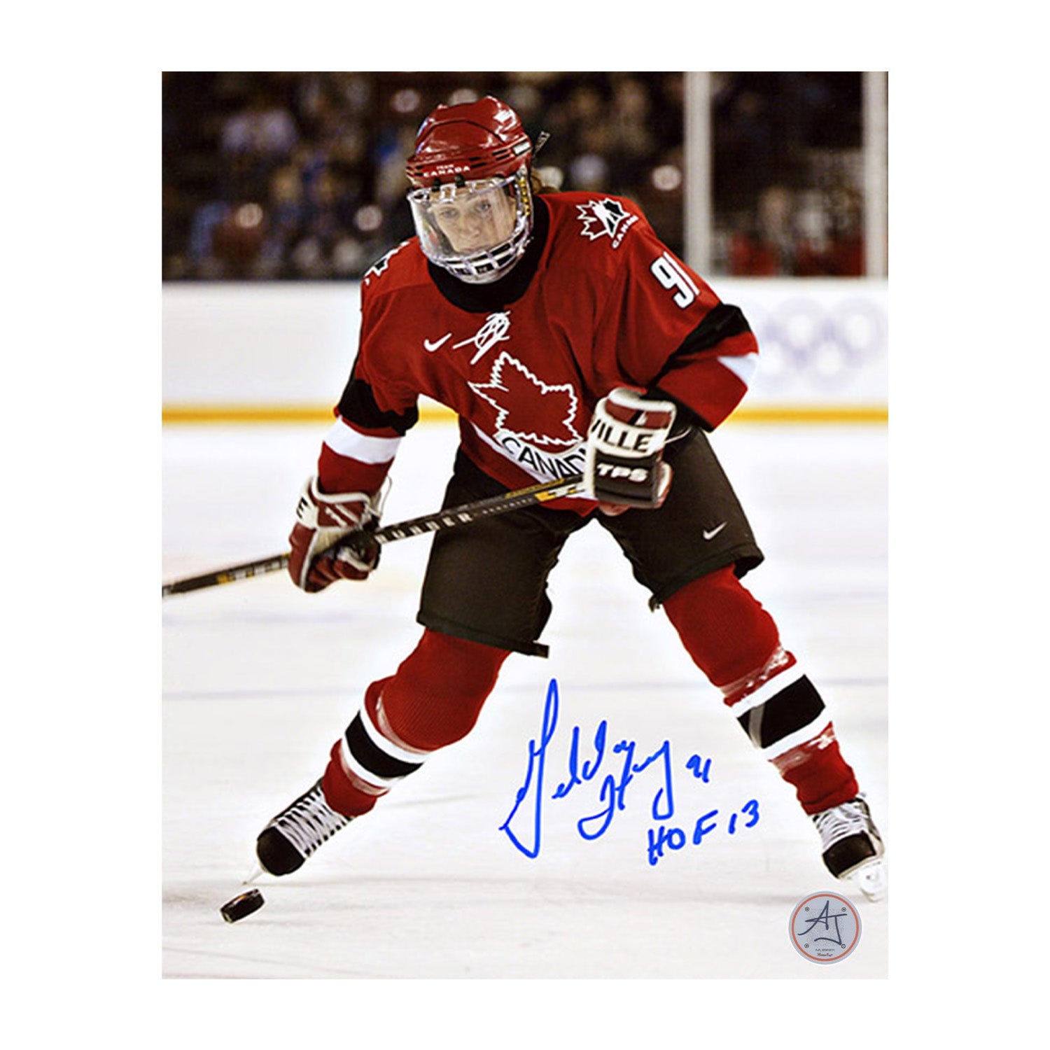 AJ Sports | Geraldine Heaney Signed Team Canada 8x10 Photo