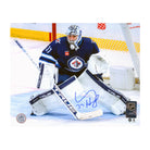 AJ Sports | Connor Hellebuyck Autographed Winnipeg Jets Goalie 8x10 Photo