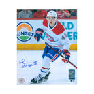 AJ Sports | Lane Hutson Autographed Montreal Canadiens First Game 8x10 Photo