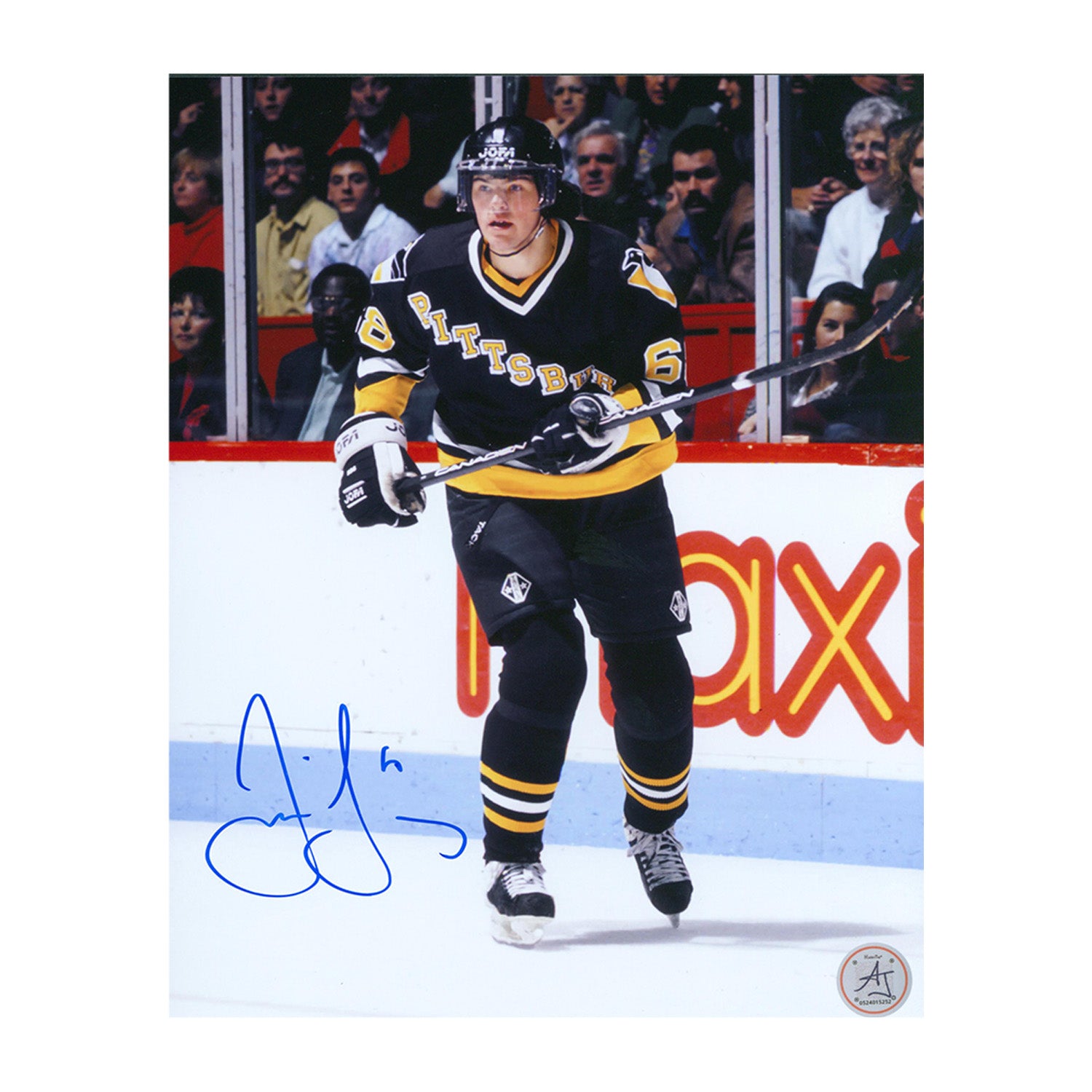 AJ Sports | Jaromir Jagr Autographed Pittsburgh Penguins Game Action 8x10 Photo