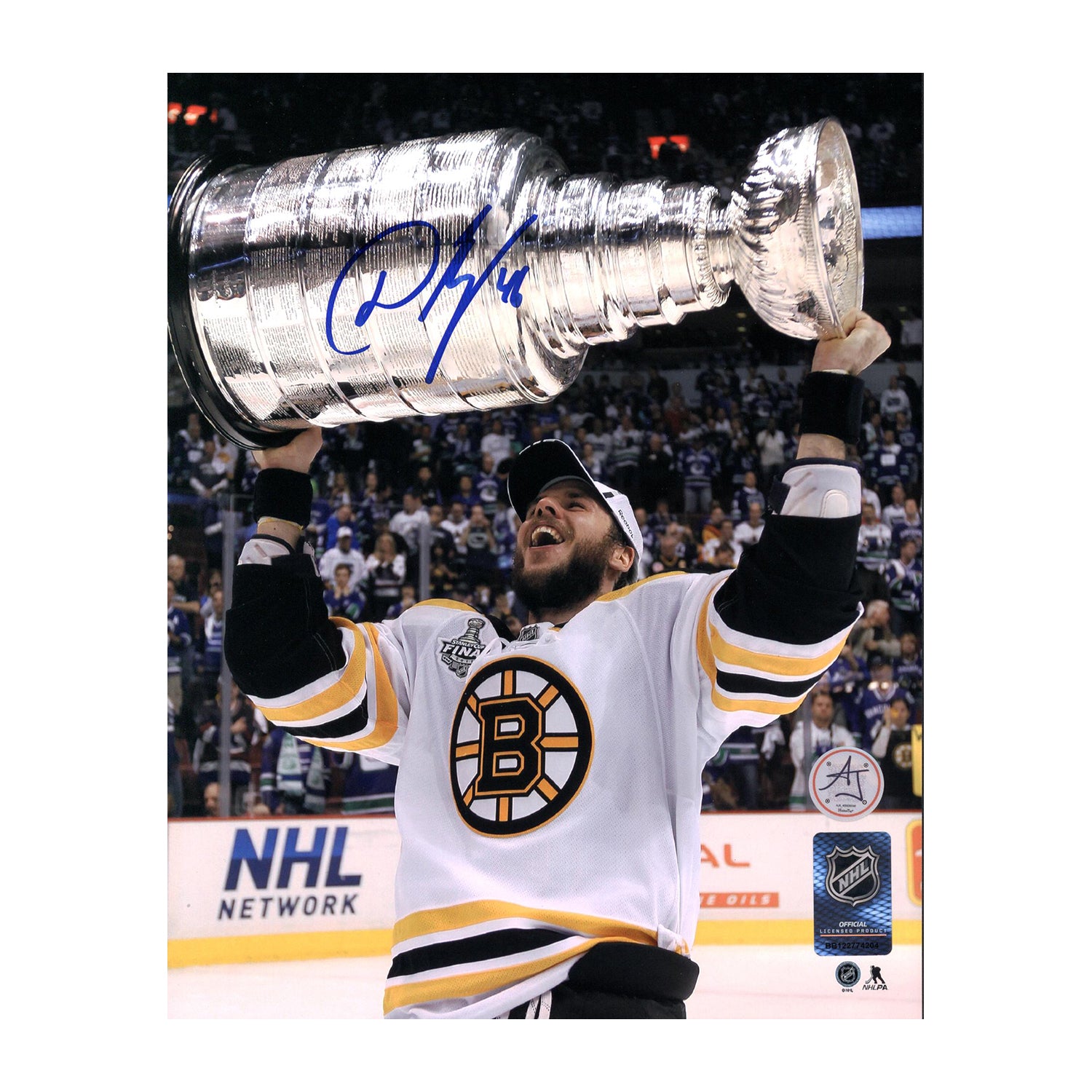 AJ Sports | David Krejci Signed Boston Bruins 8x10 Photo