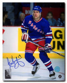 AJ Sports | Nick Kypreos Autographed New York Rangers Game Action 8x10 Photo