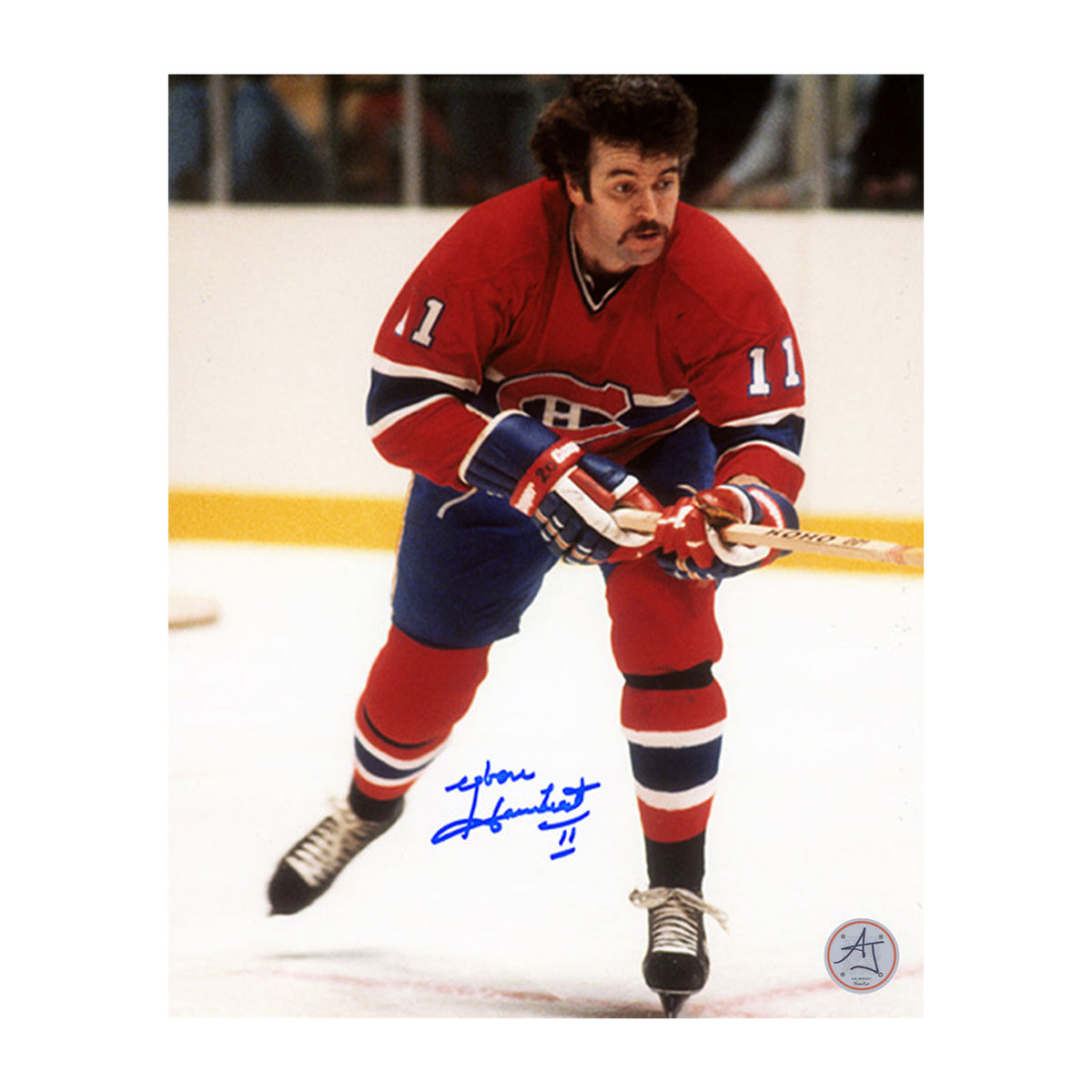 AJ Sports | Yvon Lambert Montreal Canadiens Autographed 8x10 Photo