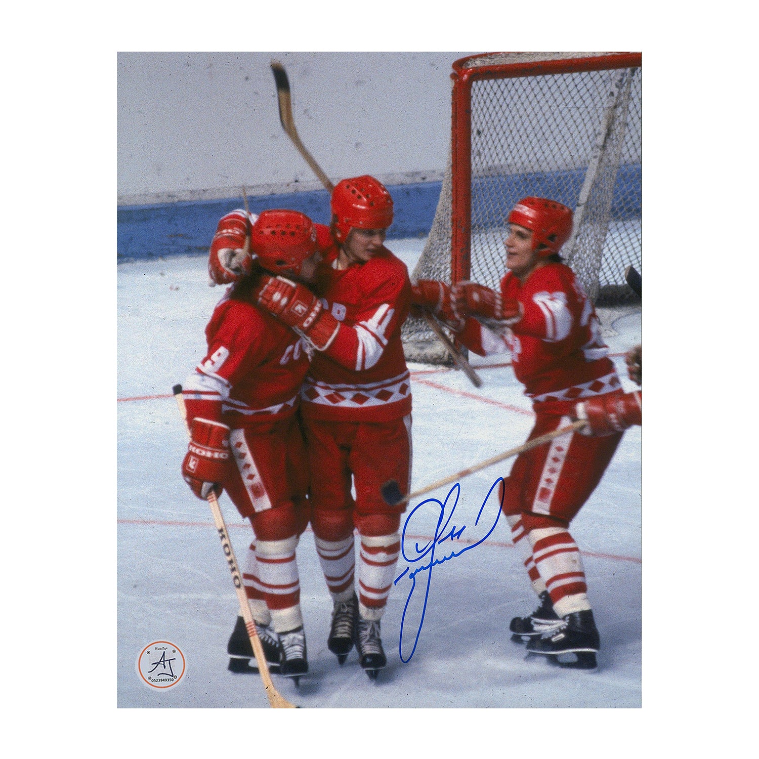 AJ Sports | Igor Larionov Autographed Team Russia 8x10 Photo