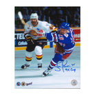 AJ Sports | Steve Larmer Signed New York Rangers 8x10 Photo