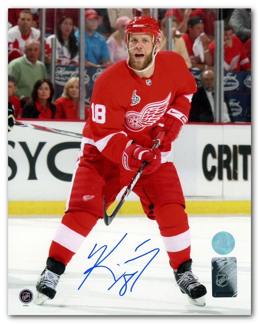 AJ Sports | Kirk Maltby Autographed Detroit Red Wings 8x10 Photo