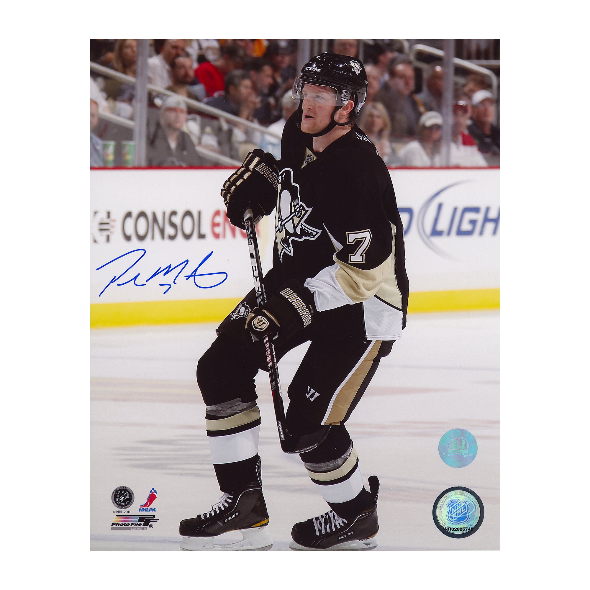 AJ Sports | Paul Martin Autographed Pittsburgh Penguins 8x10 Photo