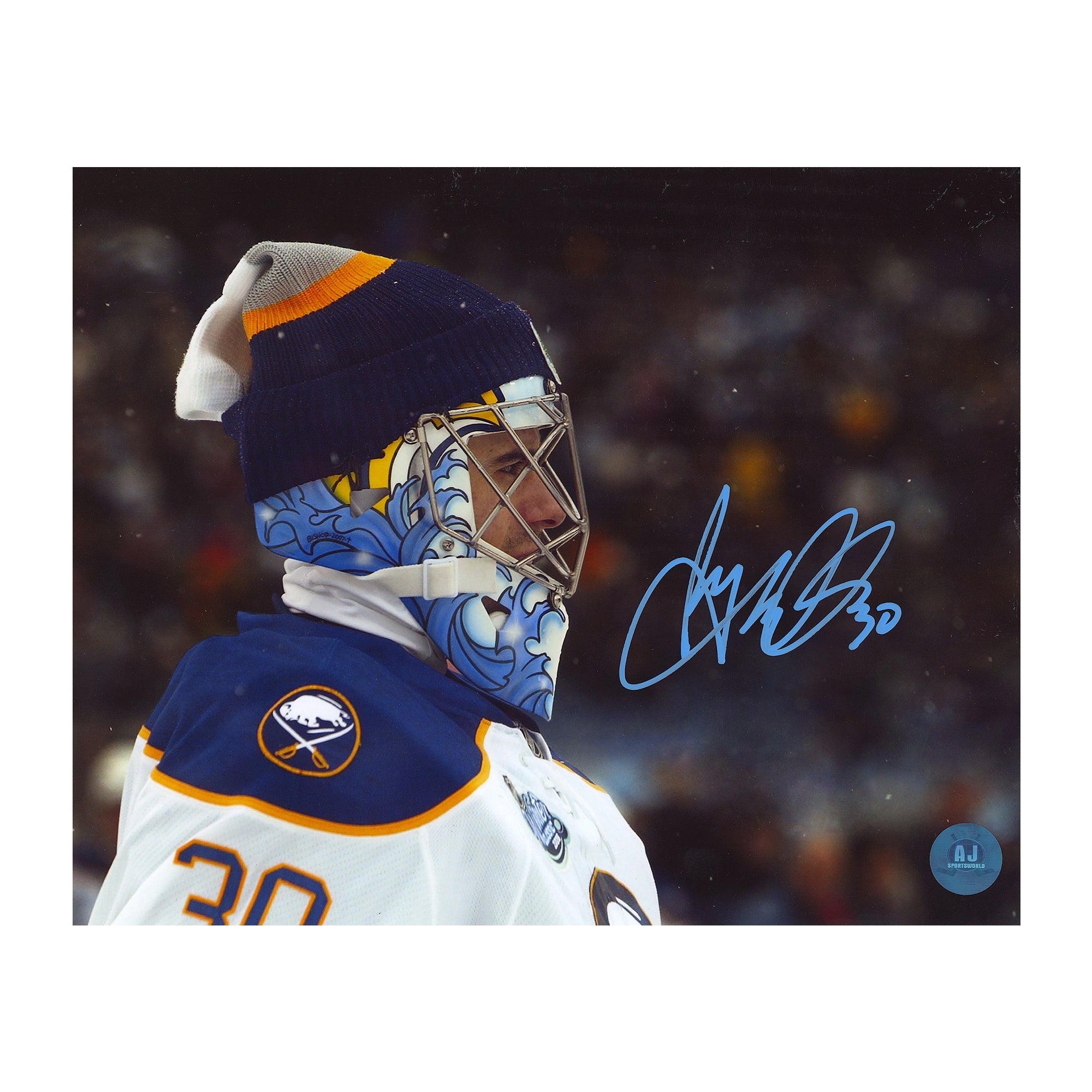 AJ Sports | Ryan Miller Signed Buffalo Sabres 8x10 Photo