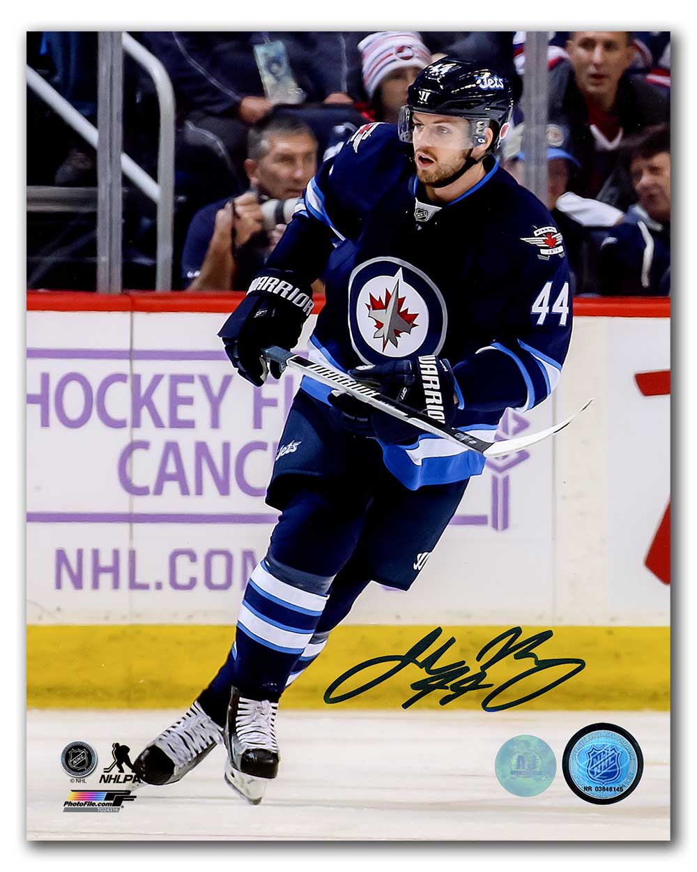 AJ Sports | Josh Morrissey Autographed Winnipeg Jets 8x10 Photo