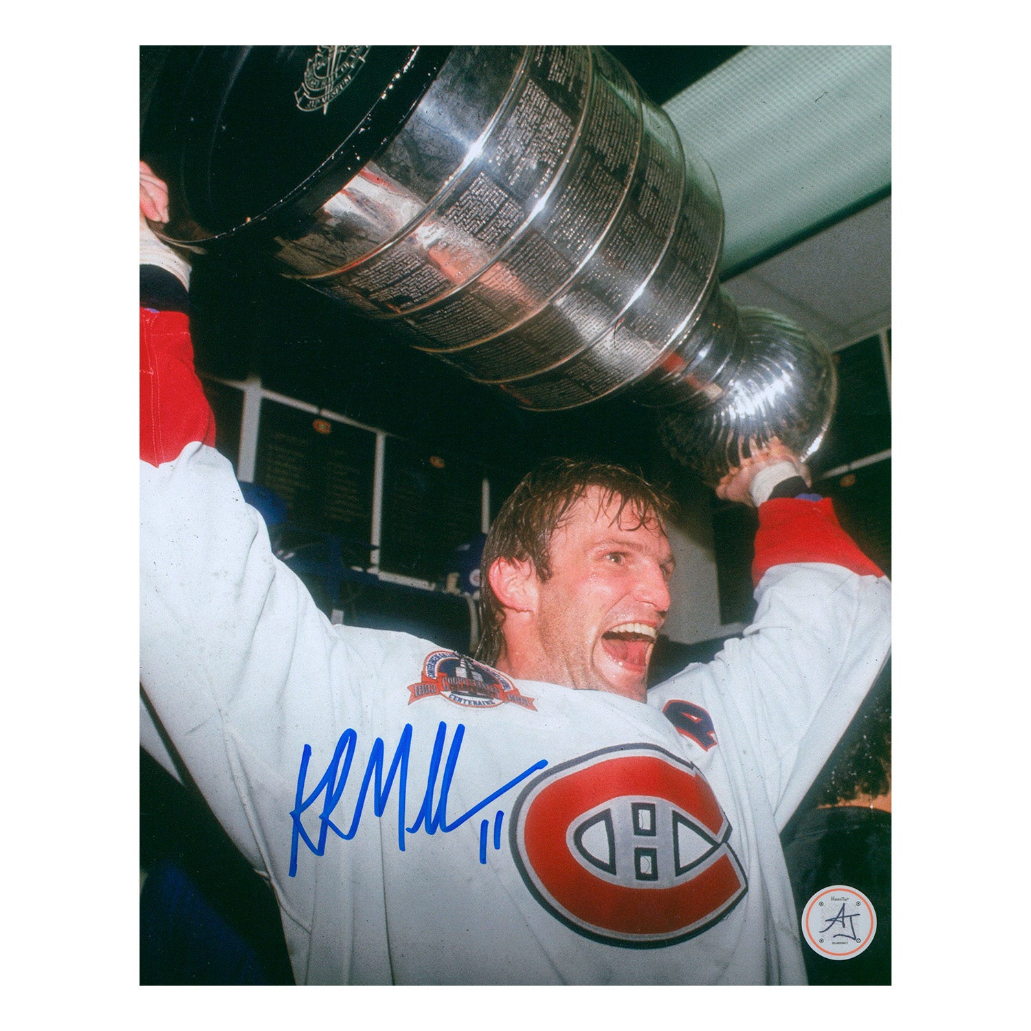 AJ Sports | Kirk Muller Autographed Montreal Canadiens Stanley Cup 8x10 Photo