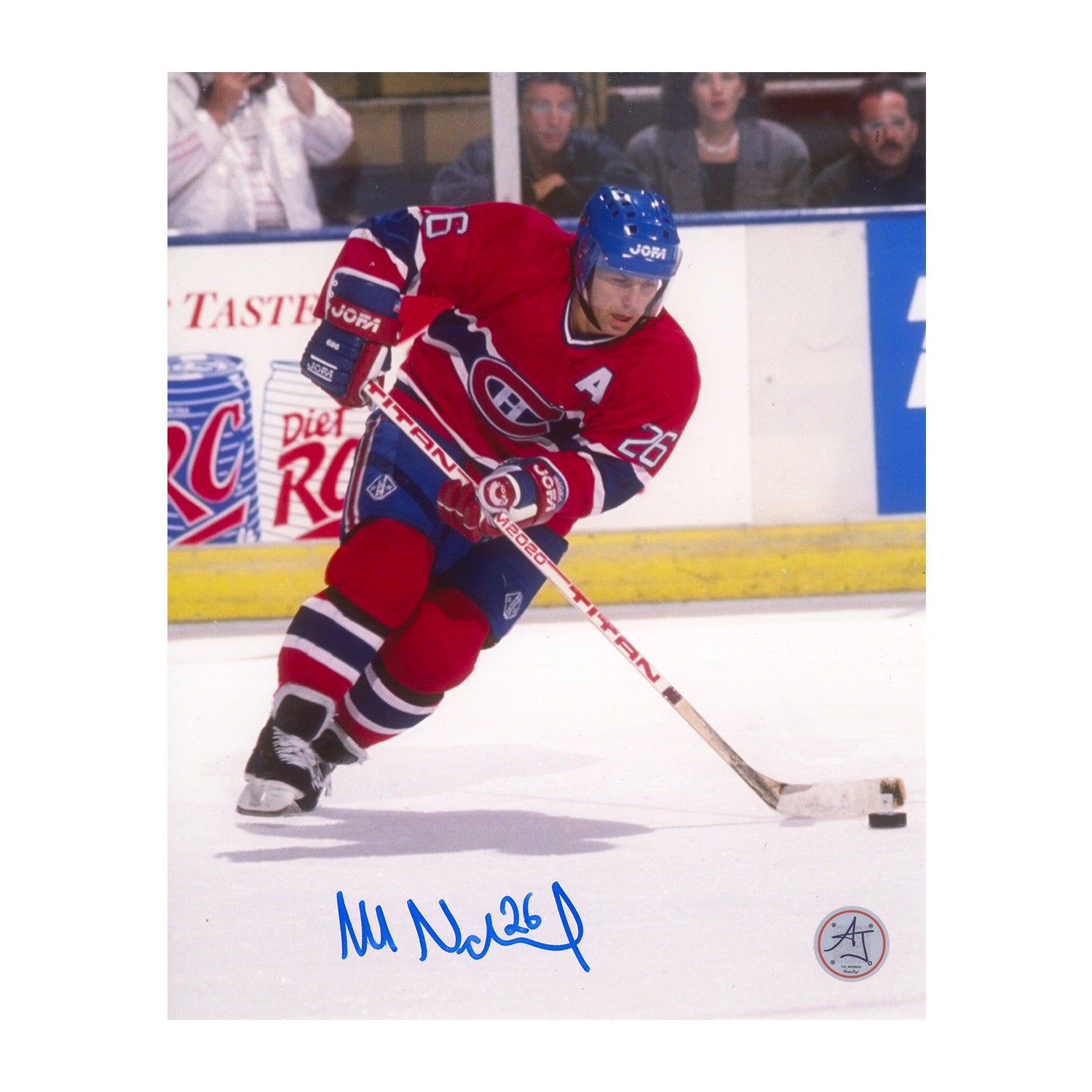 AJ Sports | Mats Naslund Autographed Montreal Canadiens 8x10 Photo