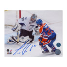 AJ Sports | Linus Omark Signed Edmonton Oilers 8x10 Photo