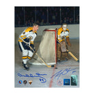 AJ Sports | Bobby Orr & Gerry Cheevers Dual Signed Boston Bruins Hockey 8x10 Photo