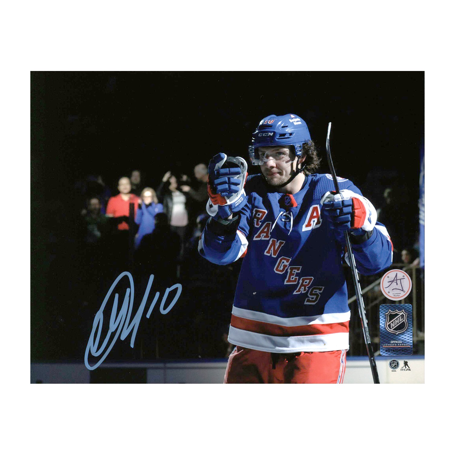 AJ Sports | Artemi Panarin Signed New York Rangers 8x10 Photo