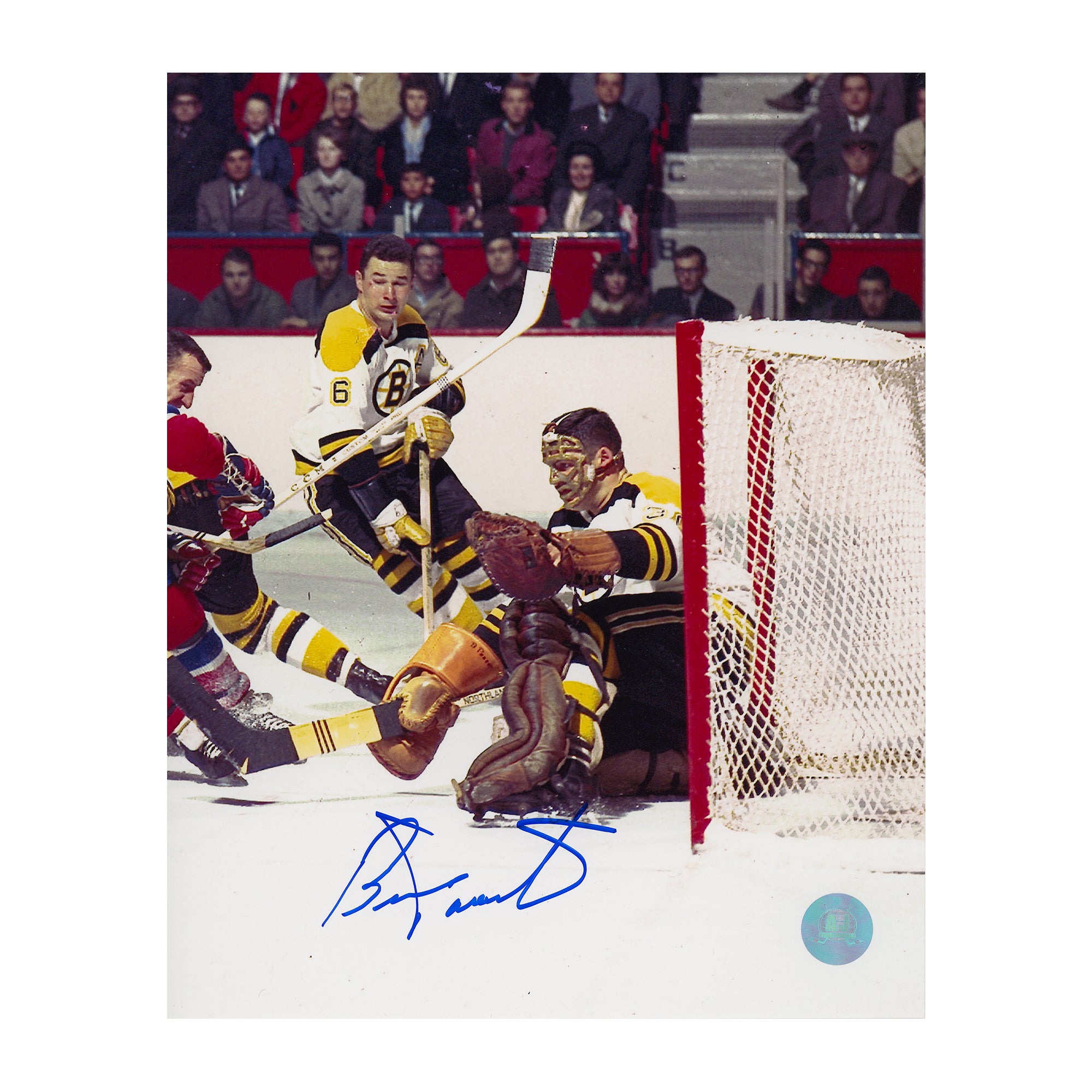 AJ Sports | Bernie Parent Autographed Boston Bruins 8x10 Photo