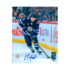 AJ Sports | Cole Perfetti Autographed Winnipeg Jets Stickhandling 8x10 Photo